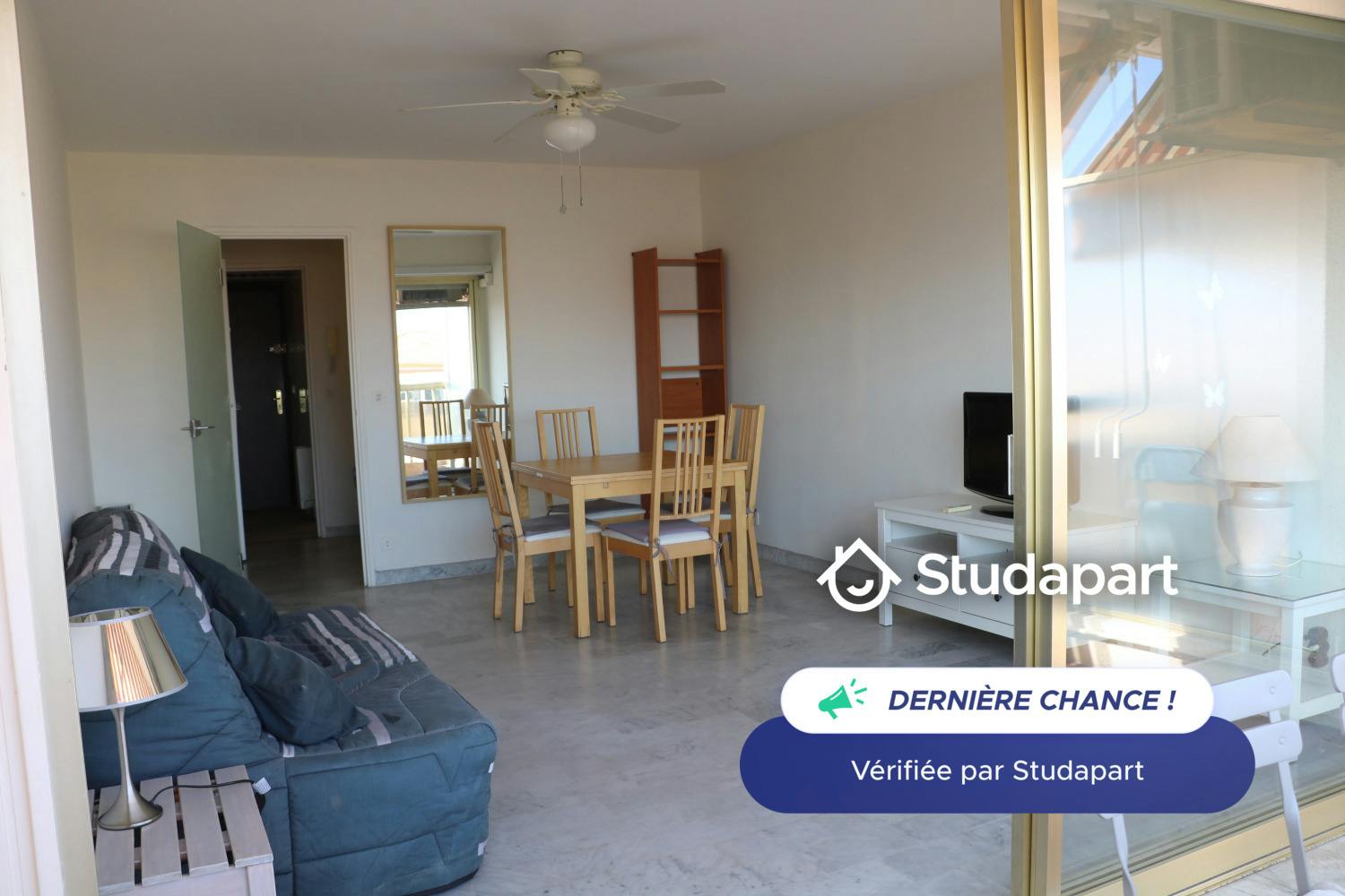 Appartement à louer pour 740 €/mois à Antibes, Boulevard Raymond Poincaré