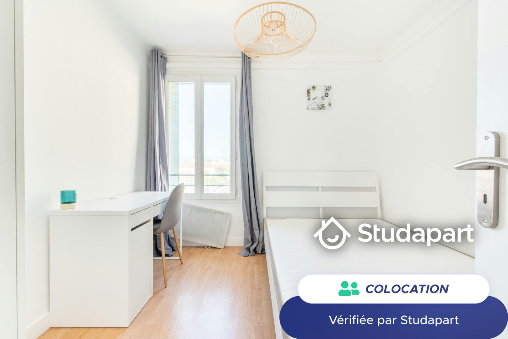 Private room for rent for €540 per month in Marseille, Rue Cavaignac