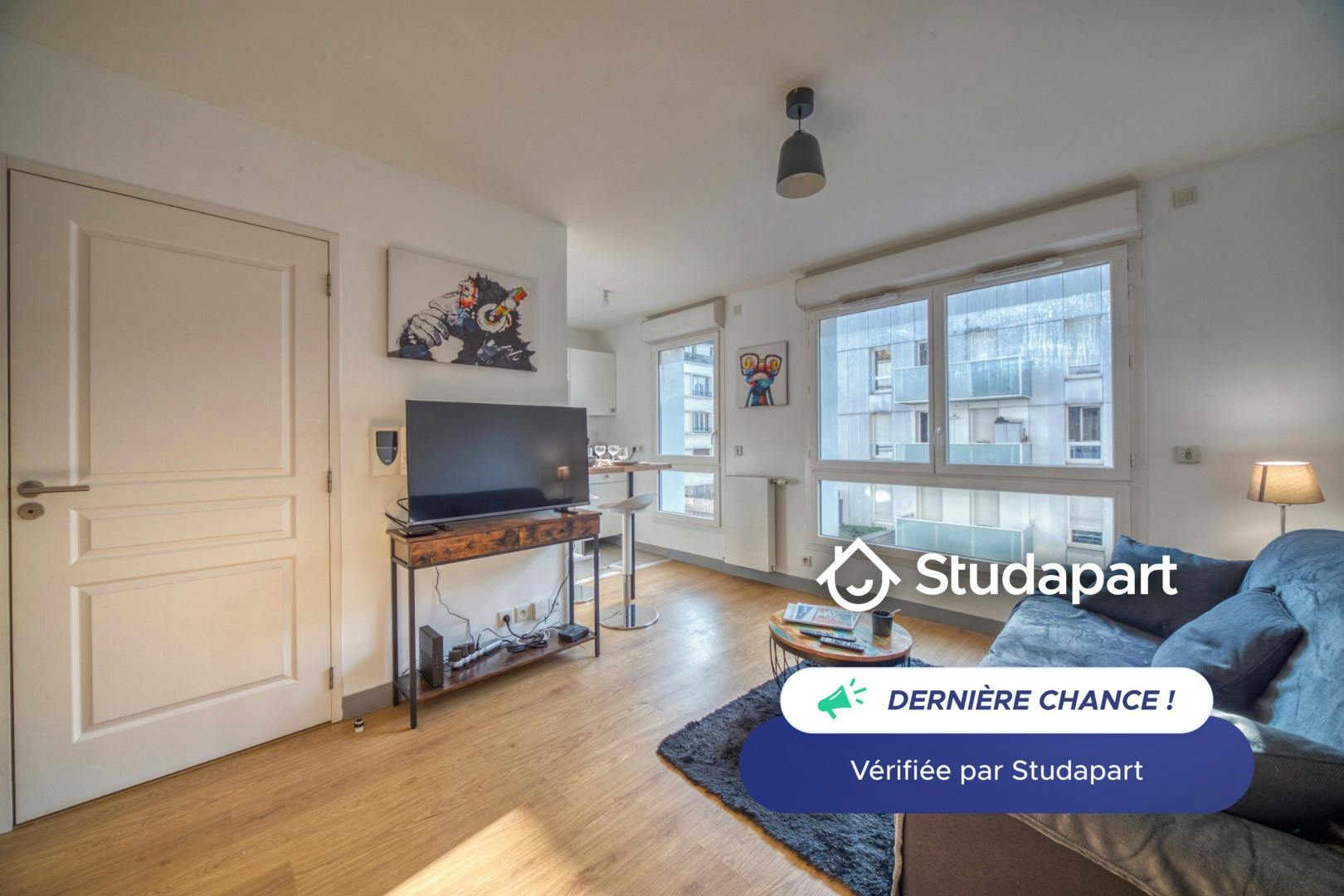 Mieszkanie do wynajęcia za 595 € miesięcznie w mieście Grenoble, Rue des Bergers