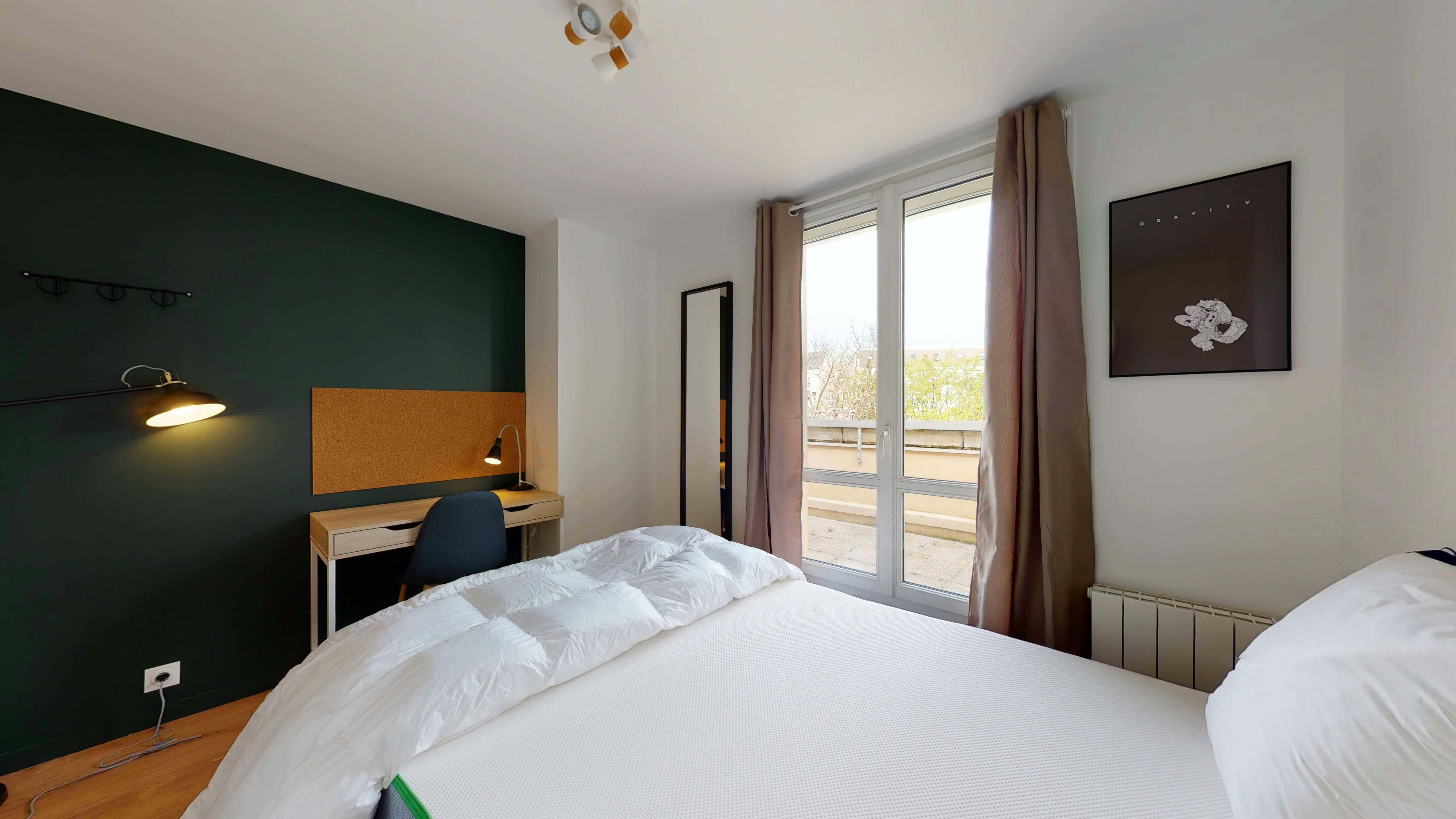 Отдельная комната сдается в аренду за 682 € в месяц в Créteil, Rue Victor Schoelcher