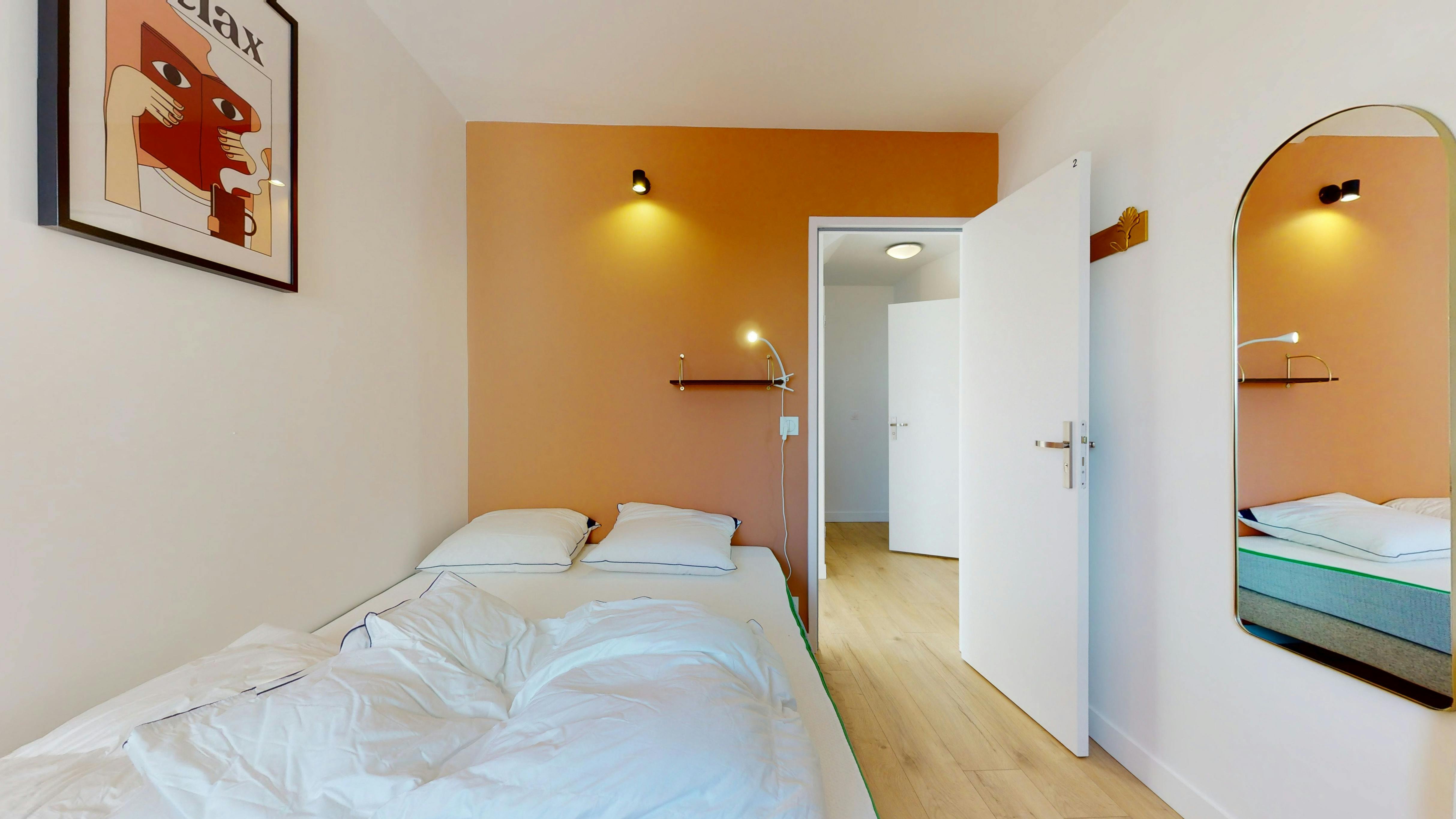 Single room Villejuif, 1 bed, 9m² — photo 81