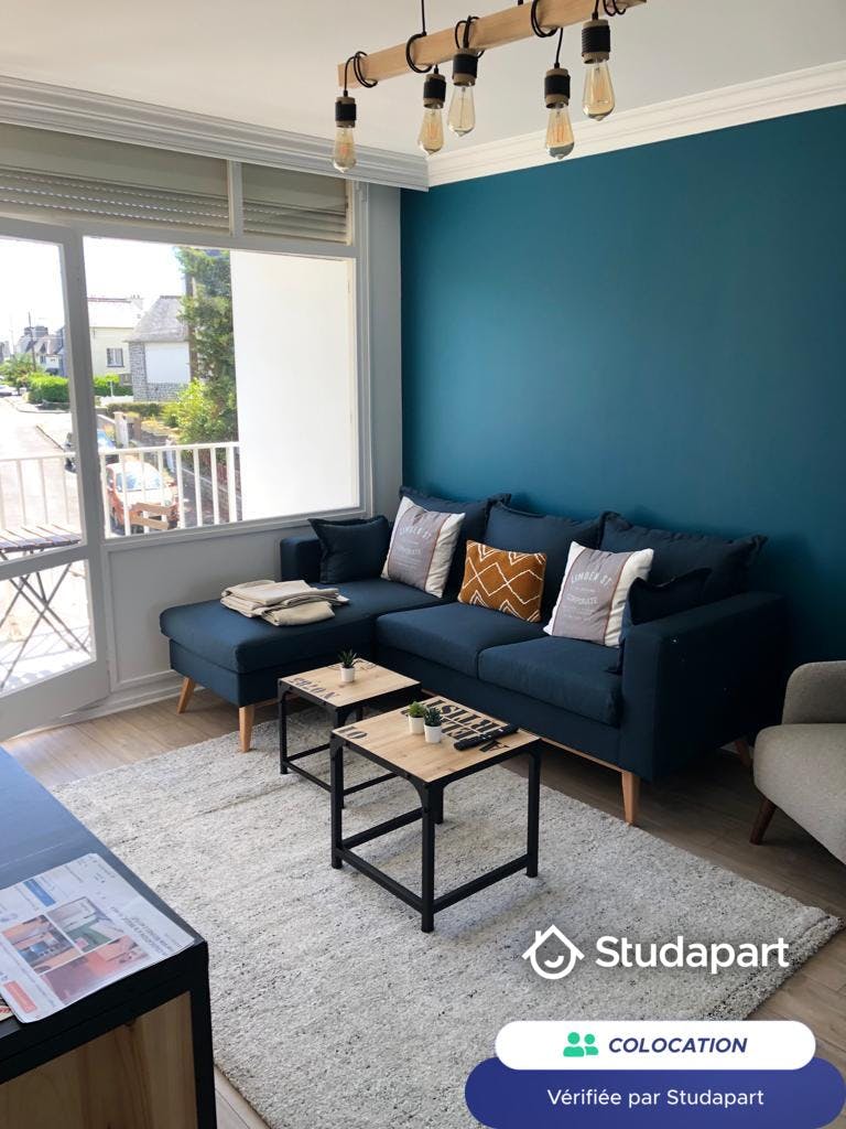 Chambre privée à louer pour 350 €/mois à Saint-Brieuc, Rue Boileau