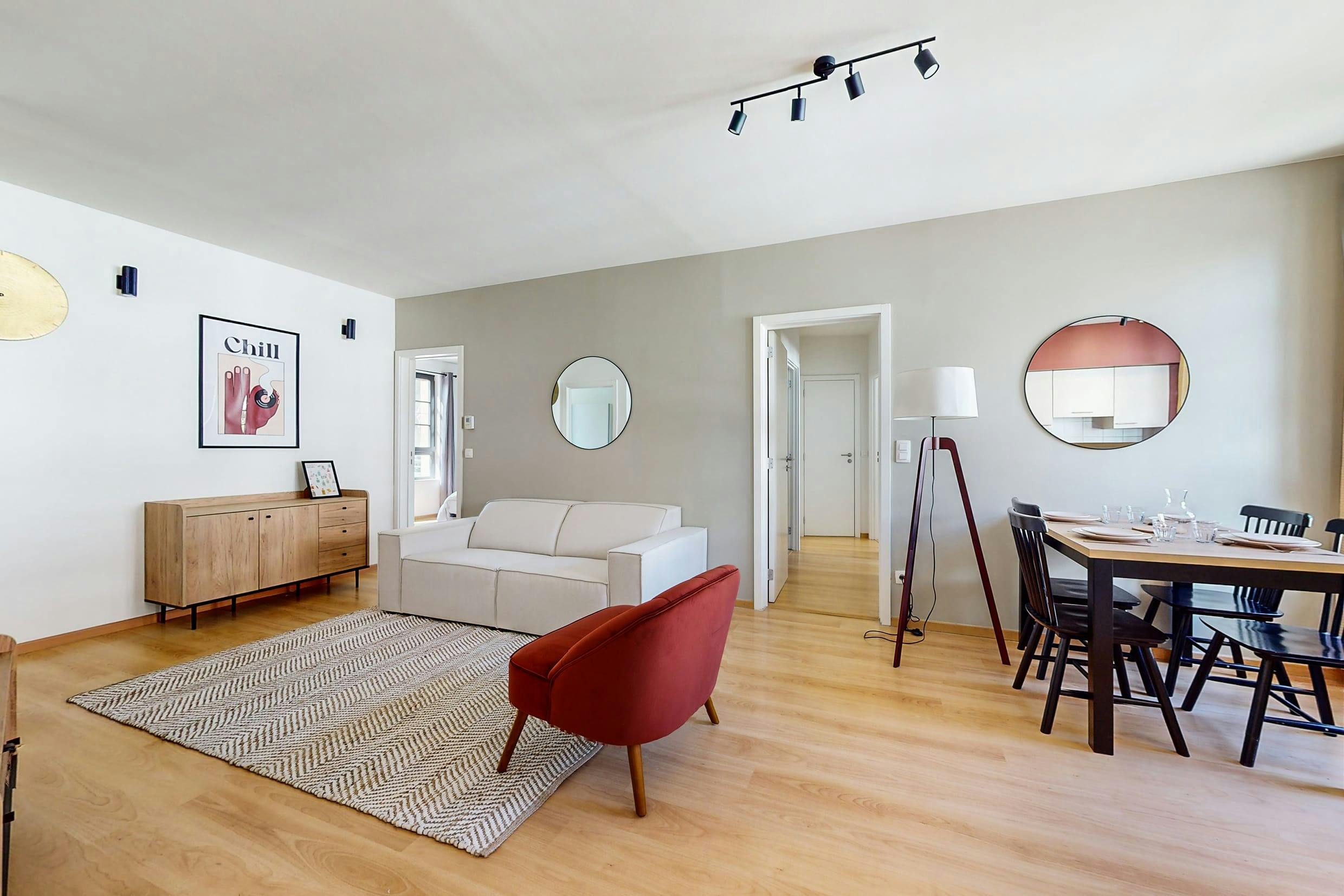 WG-Zimmer zu mieten für 770 € pro Monat in Evere, Rue de Paris