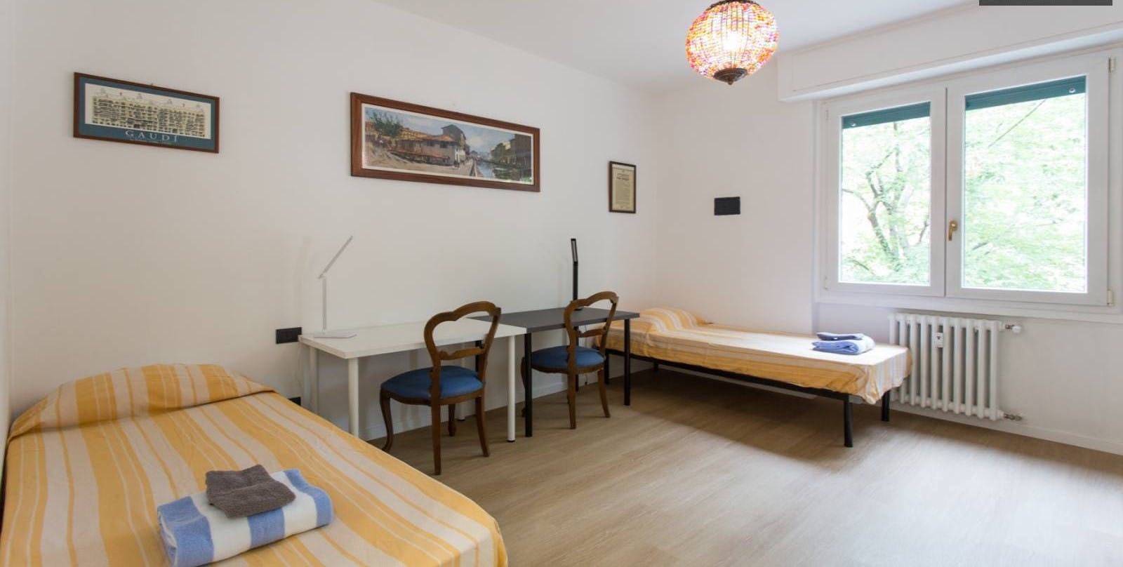 Pokój współdzielony do wynajęcia za 465 € miesięcznie w mieście Milan, Via Lorenteggio