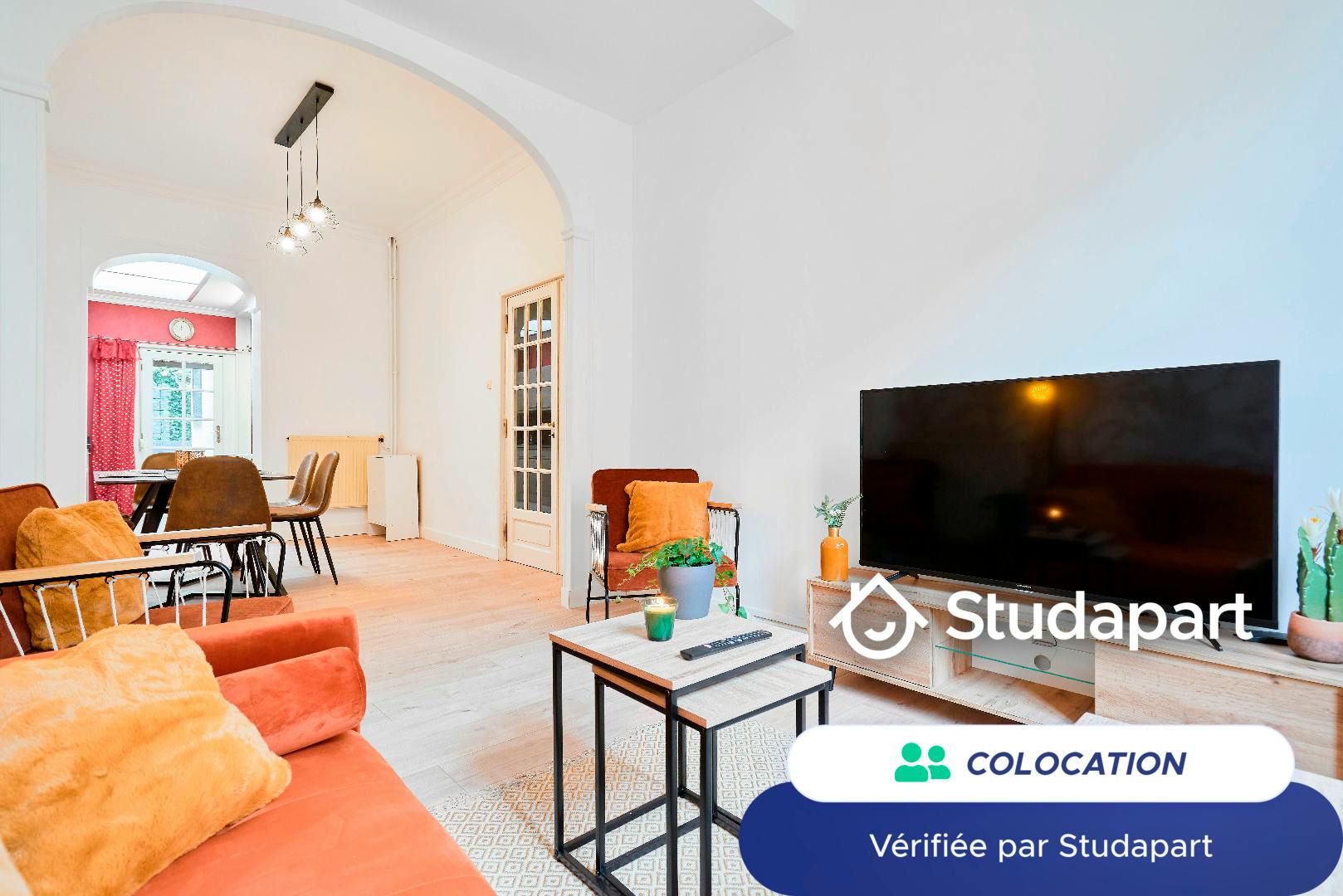Private room for rent on Rue Descartes, Lille - Vue 4