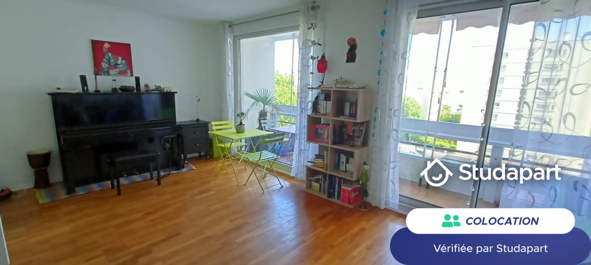 Private room for rent on Rue Santos-Dumont, Lyon - Widok 3