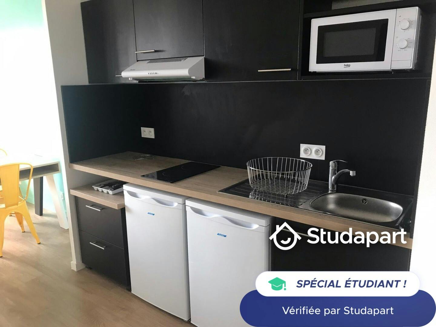 Privé kamer te huur voor € 475 per maand in Saint-Martin-le-Vinoux, Avenue Général Leclerc