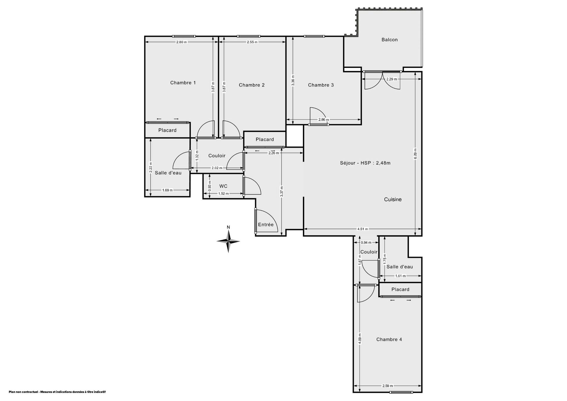 Apartment Bezons, 82m² — photo 131