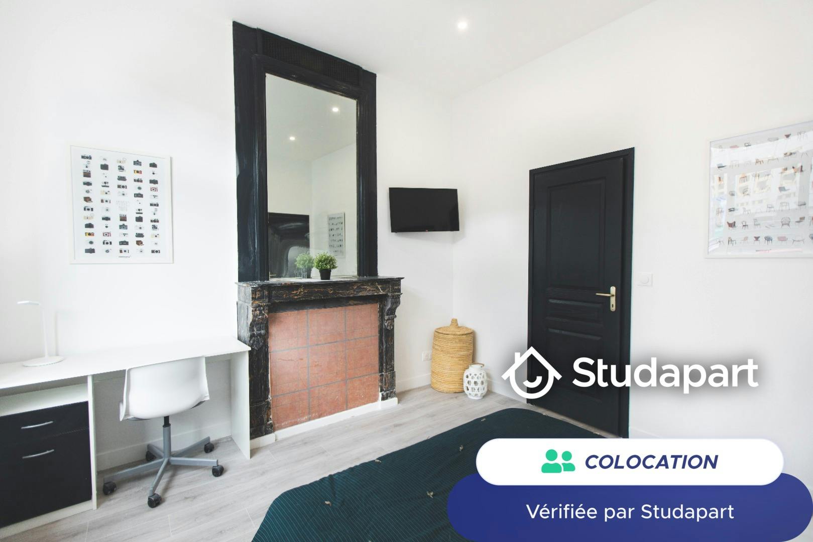 Private room for rent on Rue de Marquillies, Lille - Plus