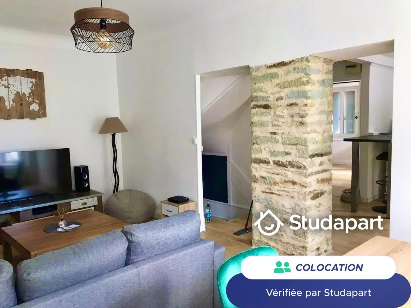 Приватна кімната за оренду для 520 EUR на місяць у Cherbourg-en-Cotentin, Rue Gambetta