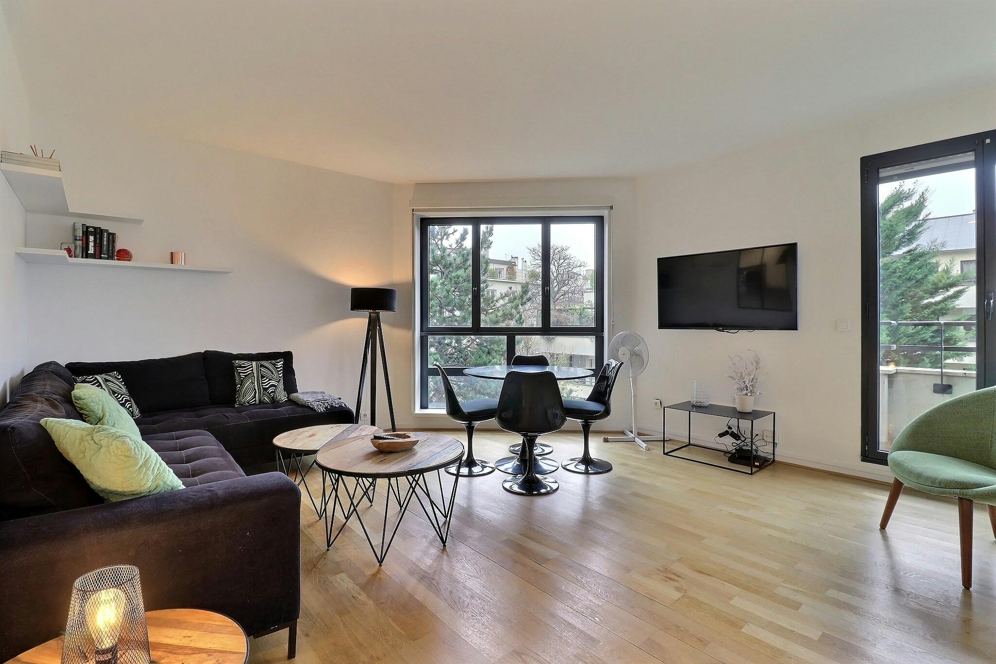 Wohnung zu mieten für 2.102 € pro Monat in Boulogne-Billancourt, Rue Castéja