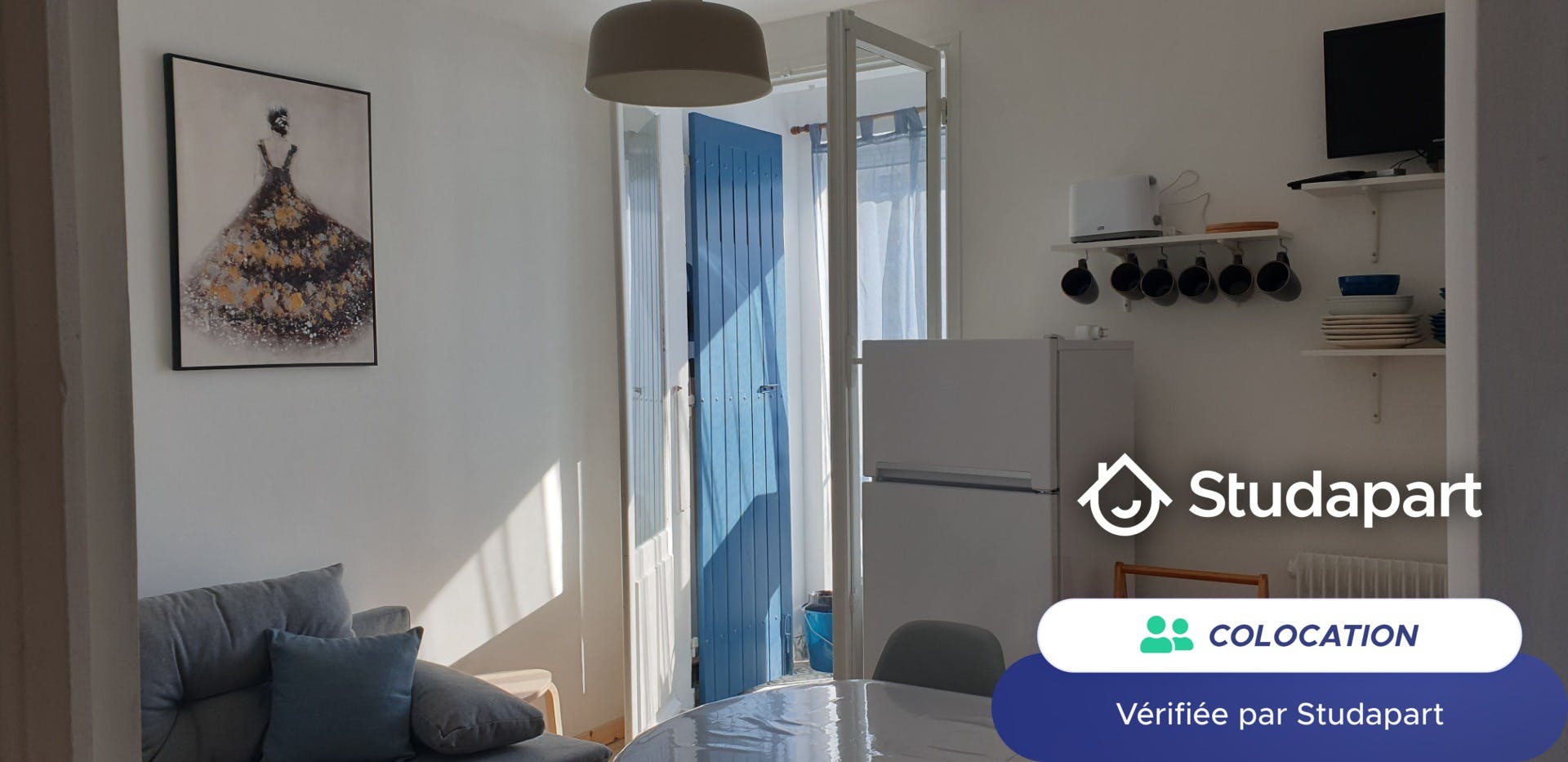 私人房间 正在以 €430 的月租出租，其位于 La Rochelle, Avenue de Paris