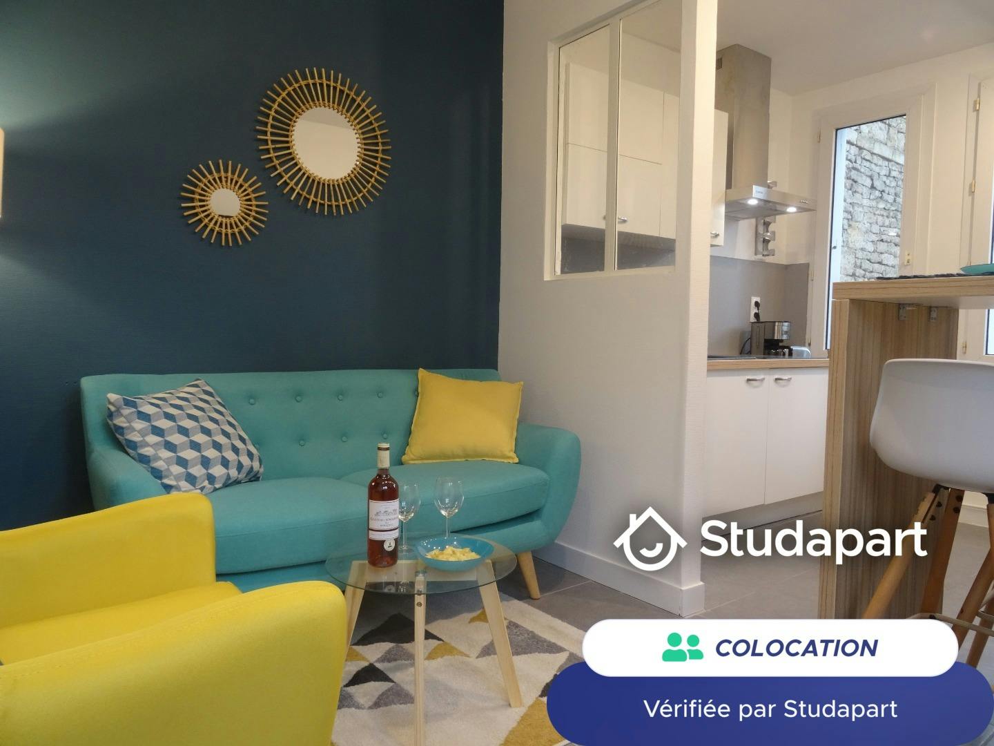 Отдельная комната сдается в аренду за 397 € в месяц в Niort, Rue du 24 Février