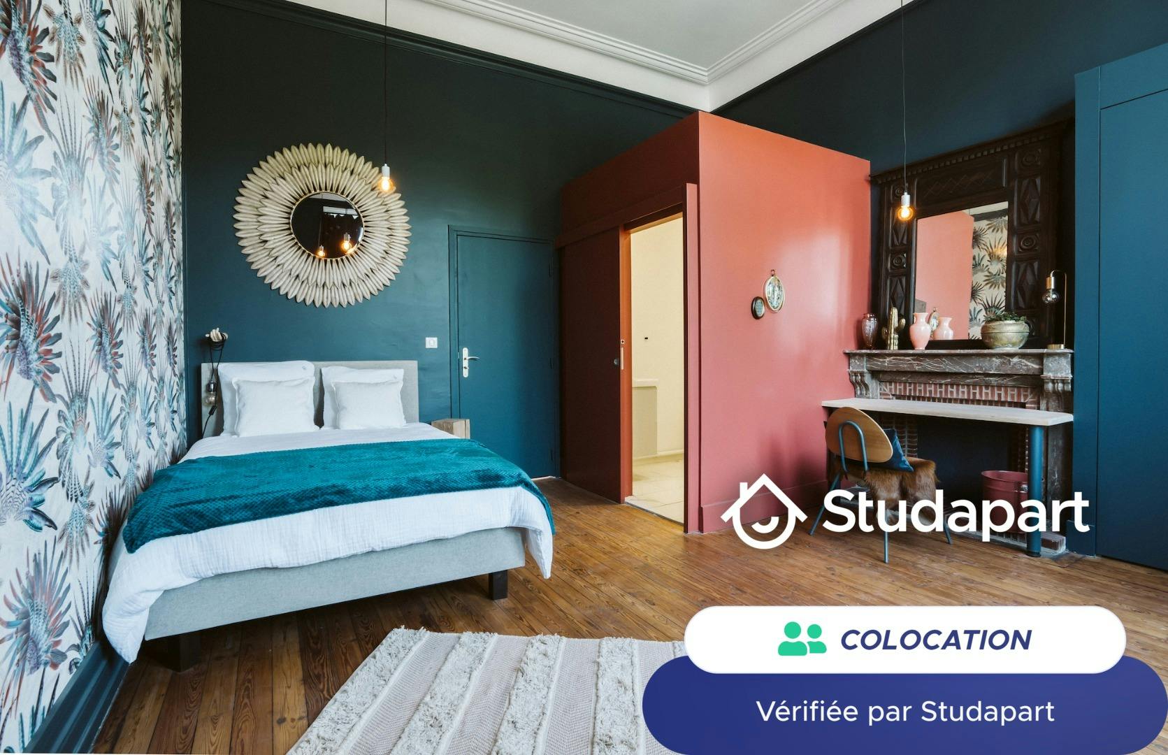 Private room for rent on Rue Solférino, Lille - Vue 3
