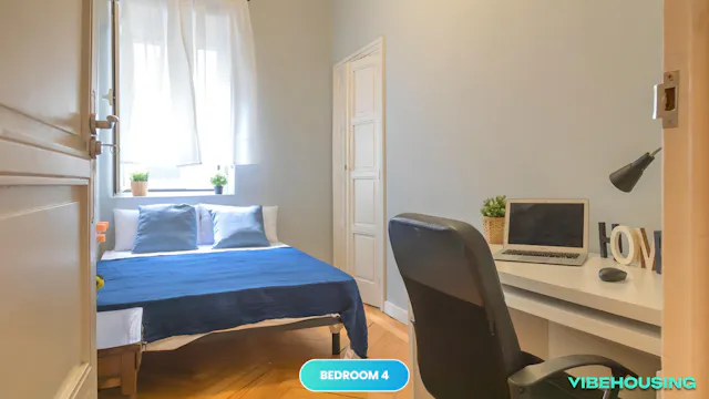 Private room in Calle de Ferraz, Madrid (1434056) room image 1