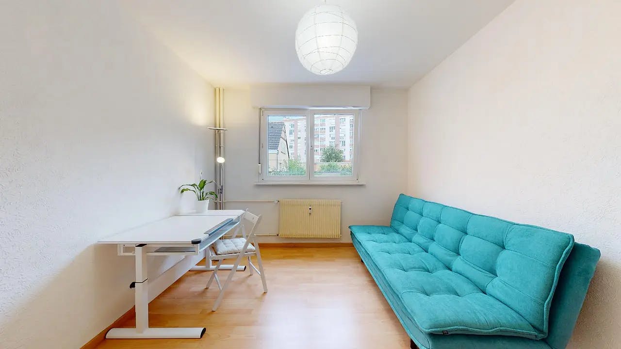 Cameră privată de închiriat pentru 470 EUR pe lună în Colmar, Rue du Galtz
