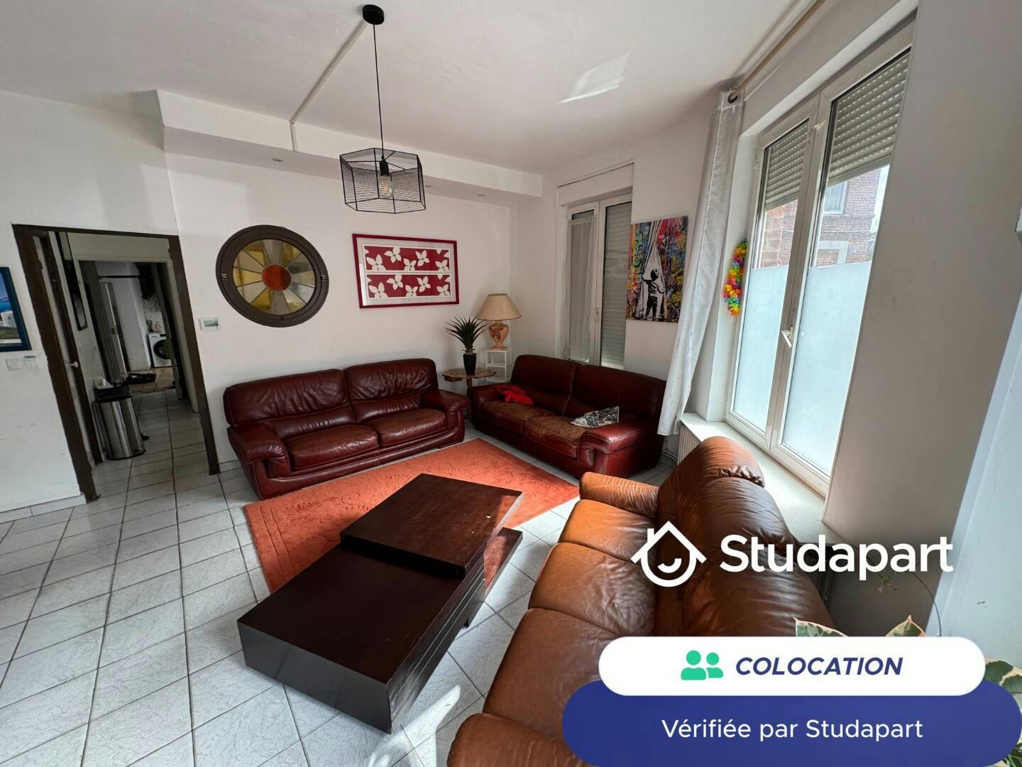 Private room for rent for €405 per month in Roubaix, Rue de Wasquehal