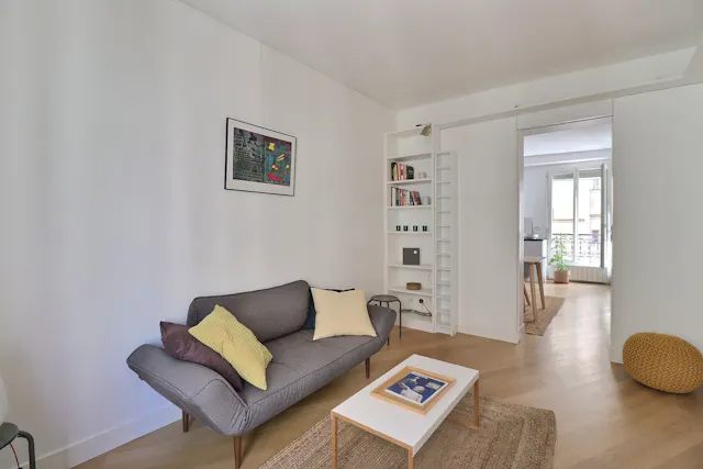 1-Bedroom Apartment in Rue Hermel, Paris (1436879) room image 1