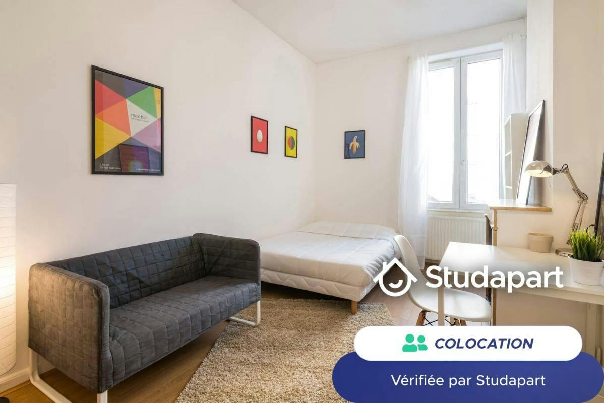 Private room for rent on Rue Villebois-Mareuil, Lyon - Vue 4