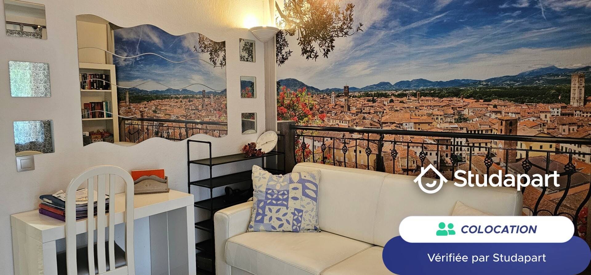 Habitación privada en alquiler por 615 € al mes en Vallauris, Chemin de Notre-Dame