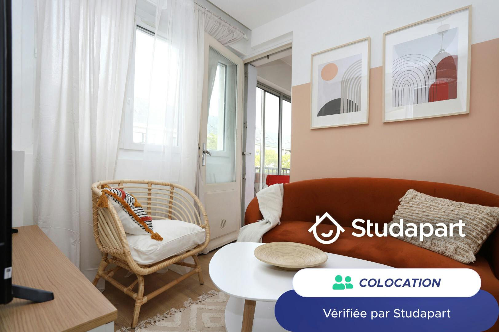 WG-Zimmer zu mieten für 485 € pro Monat in Saint-Nazaire, Avenue Albert de Mun