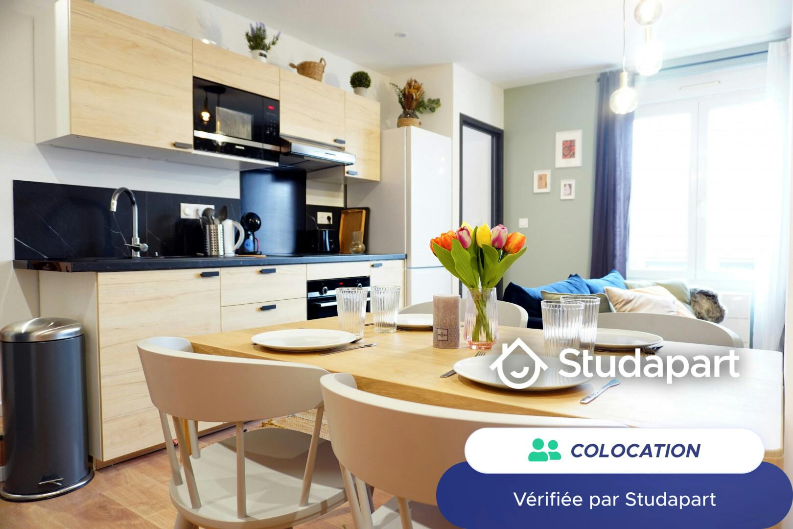 Private room for rent on Rue Davout, Dijon – pohled 6