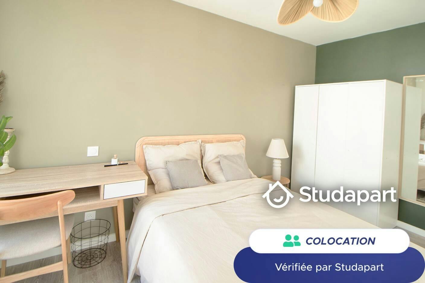 Private room for rent on Rue Pierre Trébod, Bordeaux - Vue 3