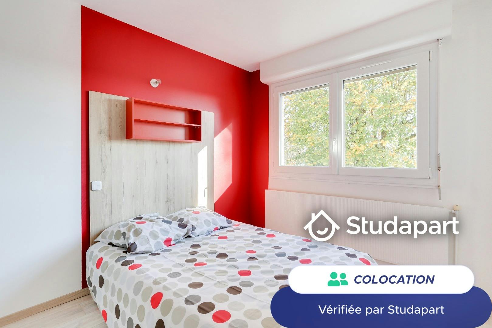 Private room for rent for €450 per month in Hérouville-Saint-Clair, Boulevard des Belles Portes