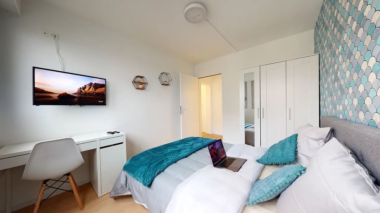 Privé kamer te huur voor € 375 per maand in Poitiers, Rue de Provence