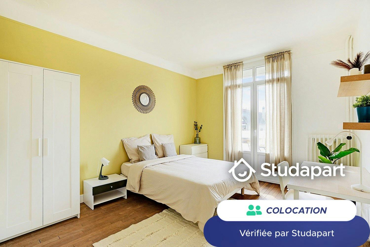 Private room for rent for €570 per month in Clamart, Rue de Versailles