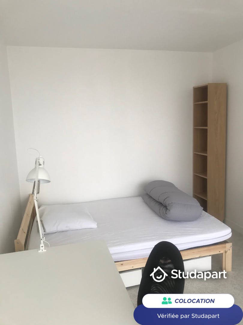 Privat rum att hyra för 458 € i månaden i La Riche, Rue Louis Pasteur