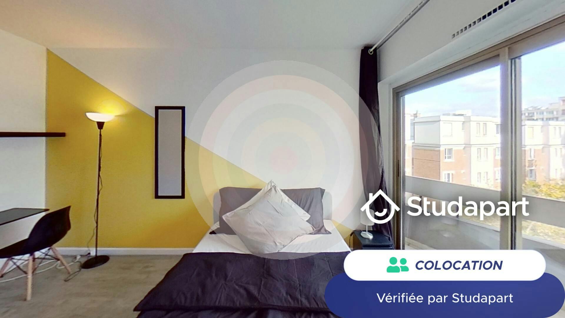Private room for rent on Rue de l'Amiral Mouchez, Paris - Vue 3