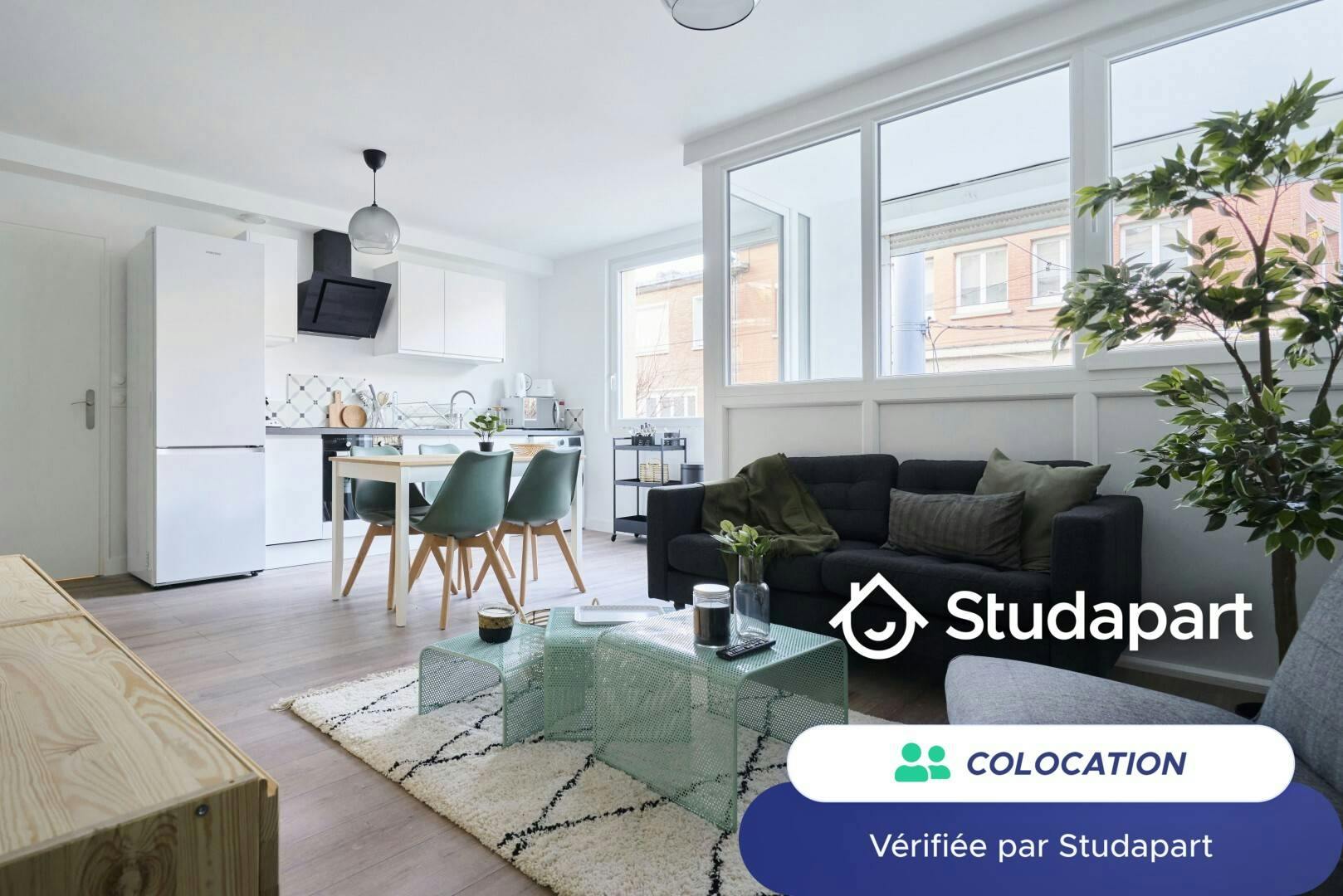Cameră privată de închiriat pentru 480 EUR pe lună în Valenciennes, Rue de la Vieille Poissonnerie