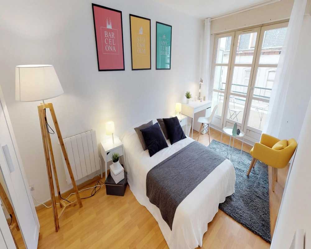 Privé kamer te huur voor € 585 per maand in Lille, Rue Ratisbonne