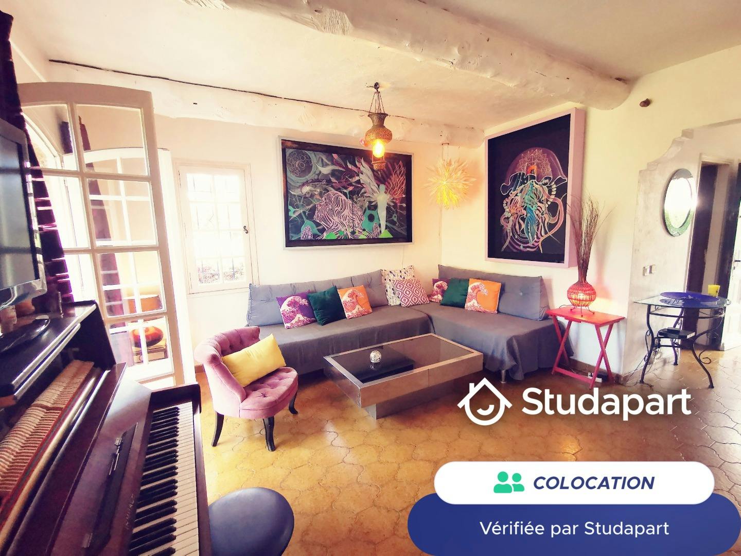 Stanza privata in affitto a 600 € al mese a Antibes, Chemin du Valbosquet