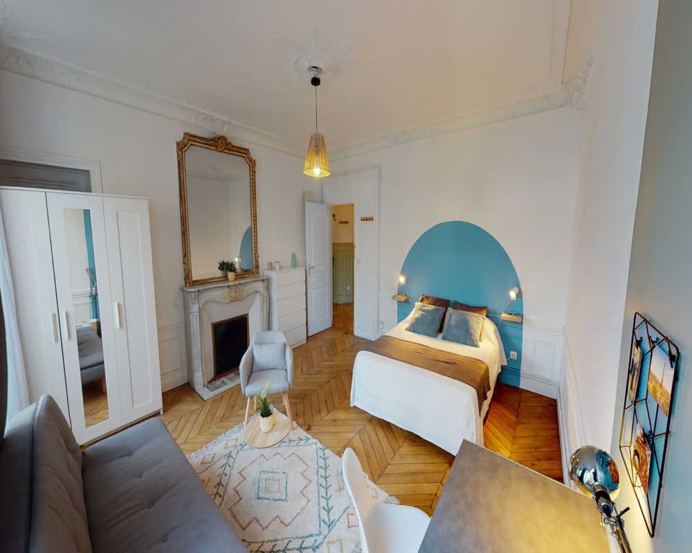 Single room Paris, 1 bed, 21m² — photo 18