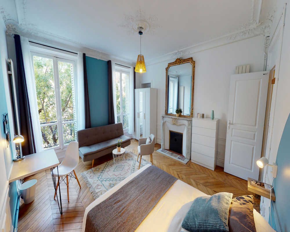 Single room Paris, 1 bed, 21m² — photo 17