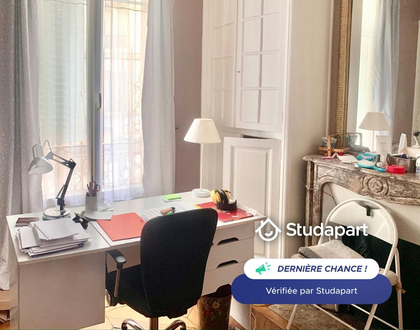 Private room for rent on Rue Andrieux, Paris - Plus
