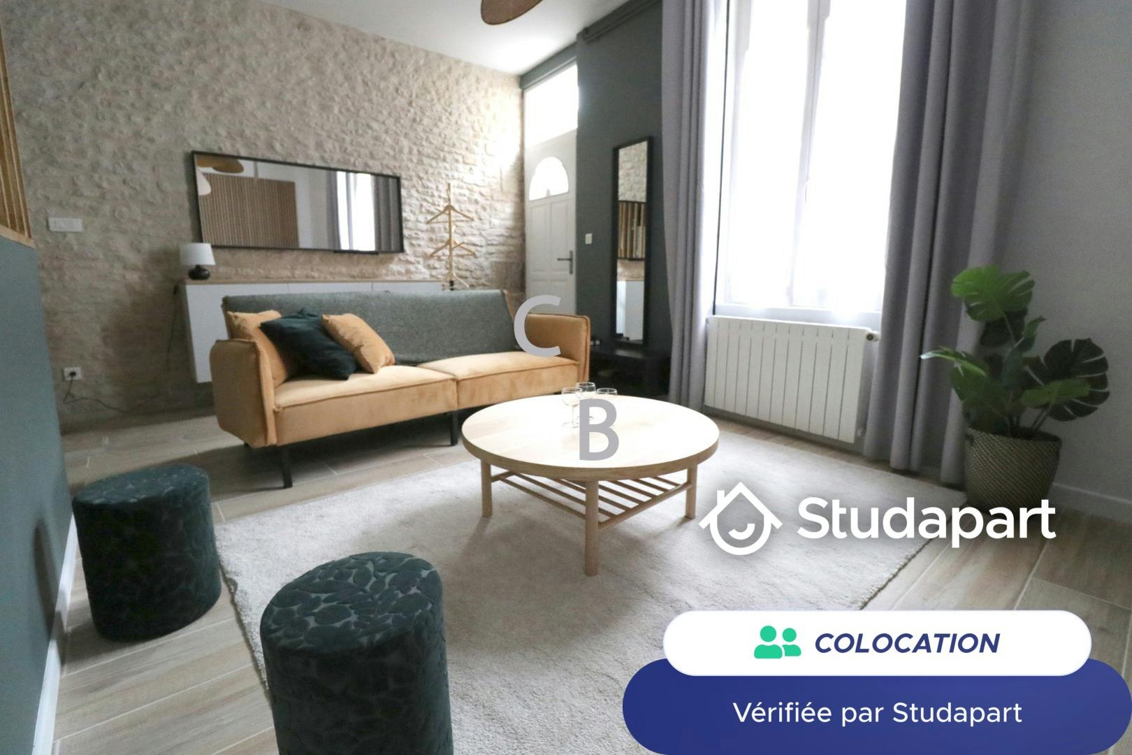 Отдельная комната сдается в аренду за 490 € в месяц в Niort, Rue des 3 Coigneaux