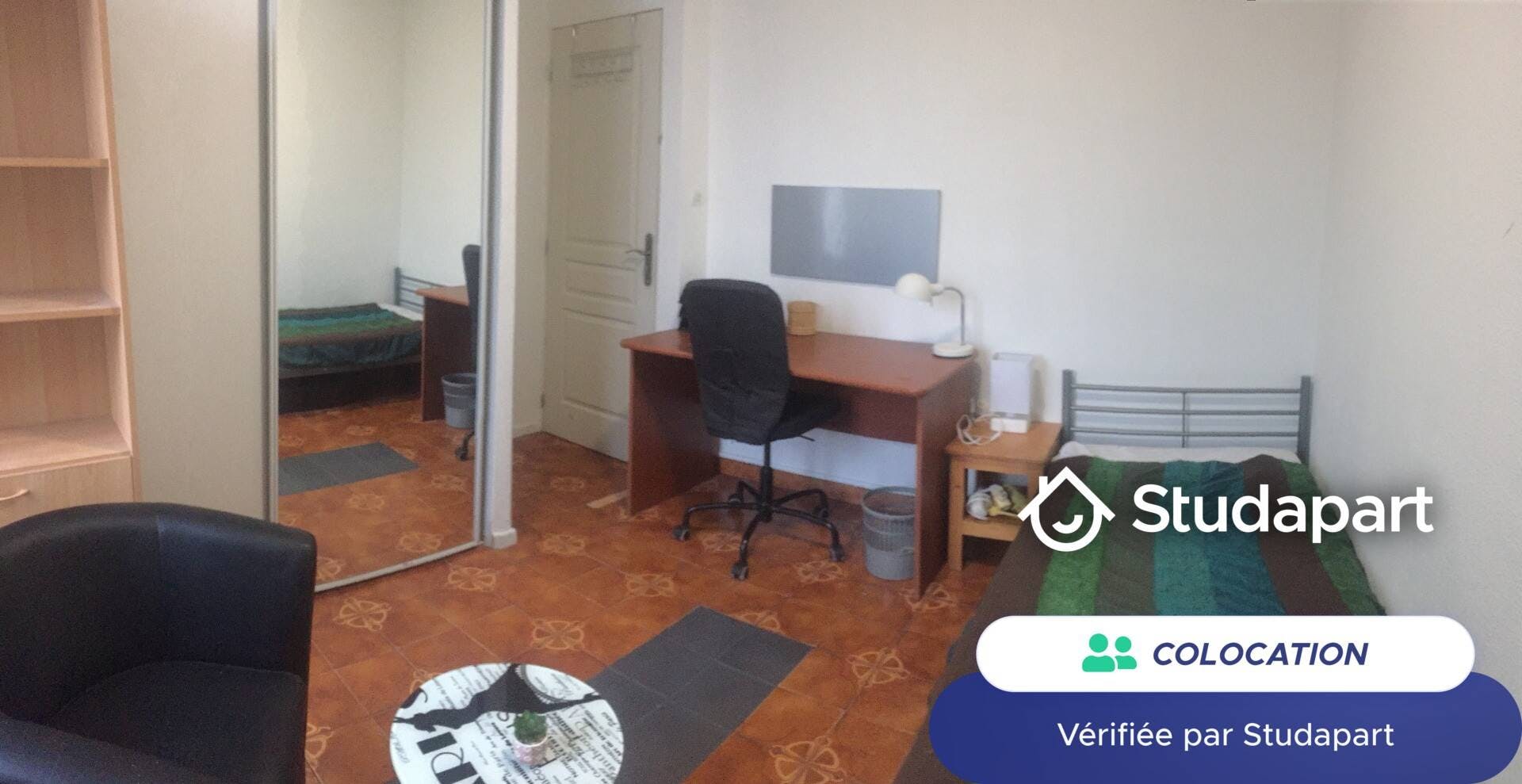 Private room for rent on Avenue Washington, Grenoble – pohled 5