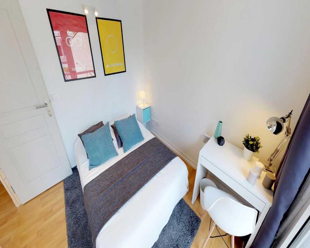 Приватна кімната за оренду для 355 EUR на місяць у Lille, Rue Jeanne d'Arc