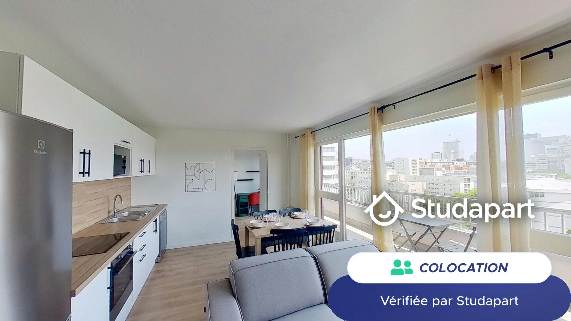 Private room for rent for €885 per month in Nanterre, Rue Salvador Allende