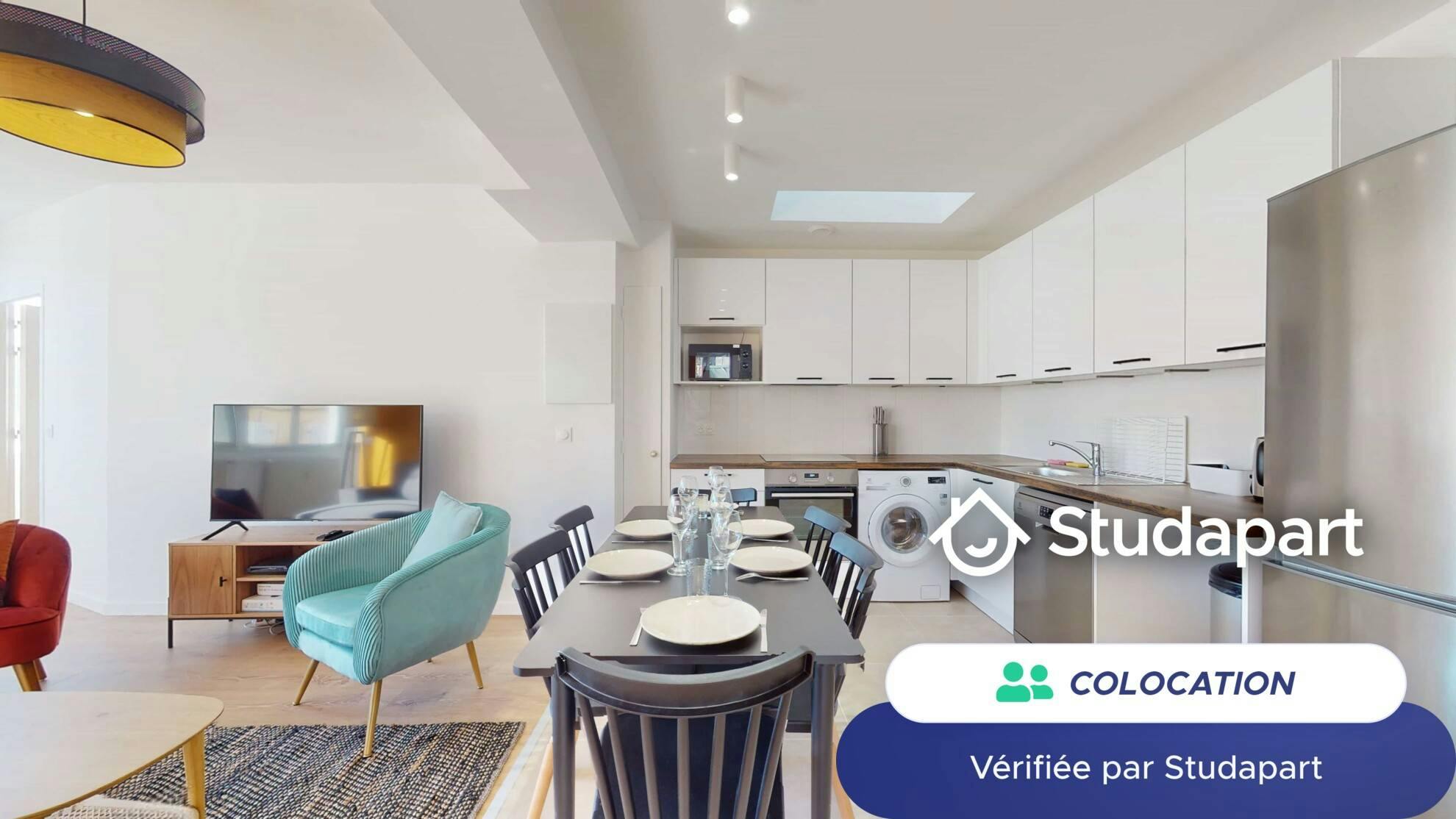 Private room for rent on Rue Fongate, Marseille - Vue 3
