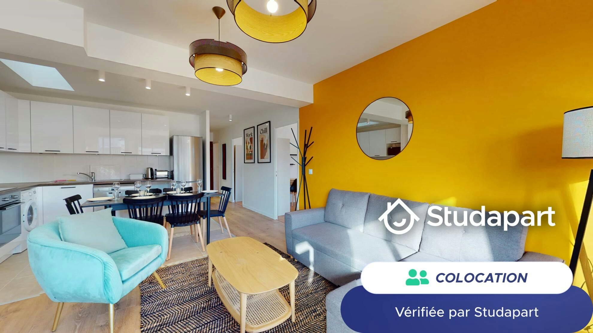 Private room for rent on Rue Fongate, Marseille - Vue 5
