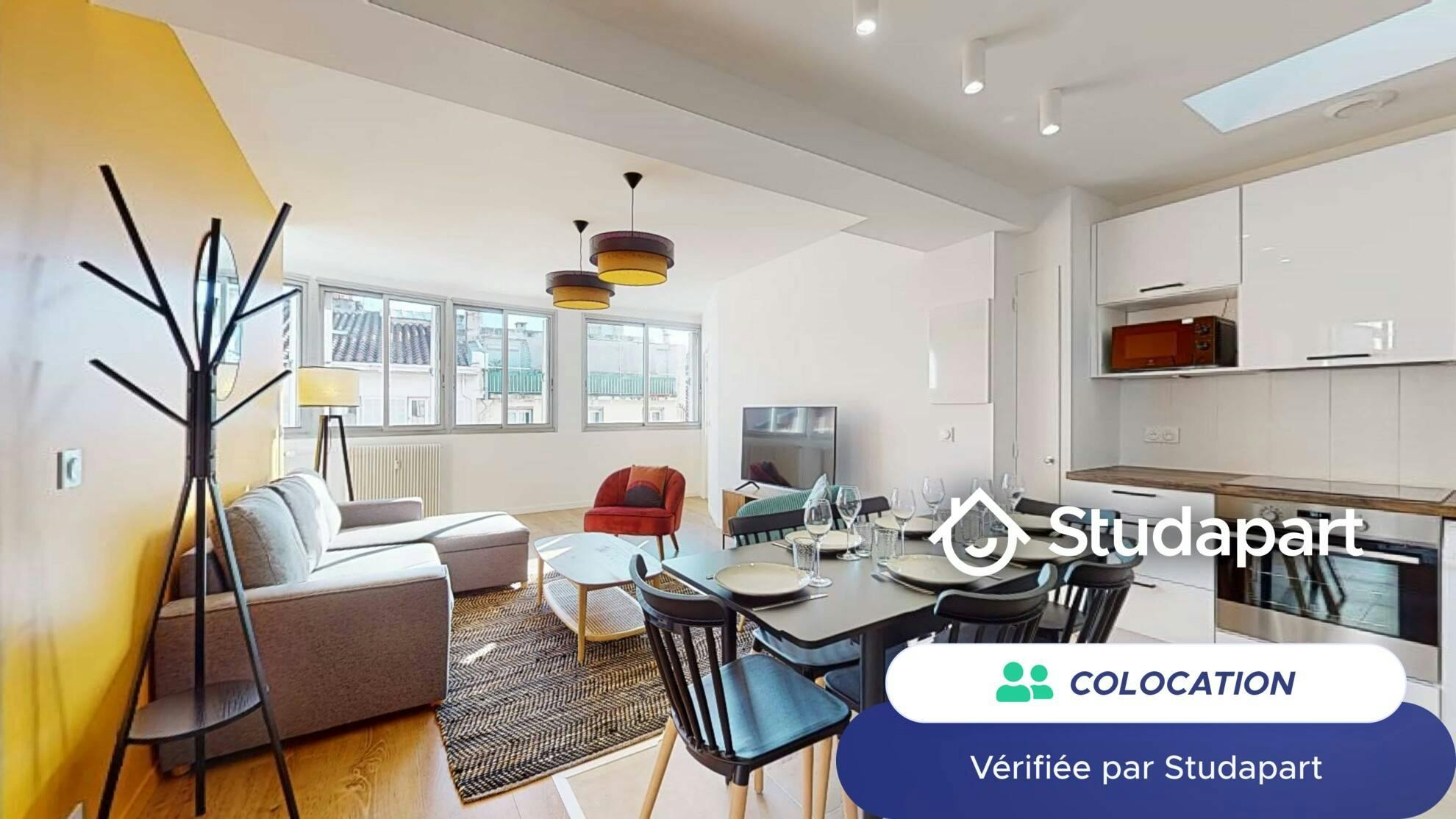 Private room for rent on Rue Fongate, Marseille - Plus