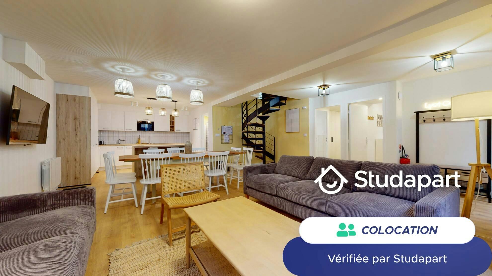 Private room for rent on Rue du Général Brulard, Lyon - Vue 4
