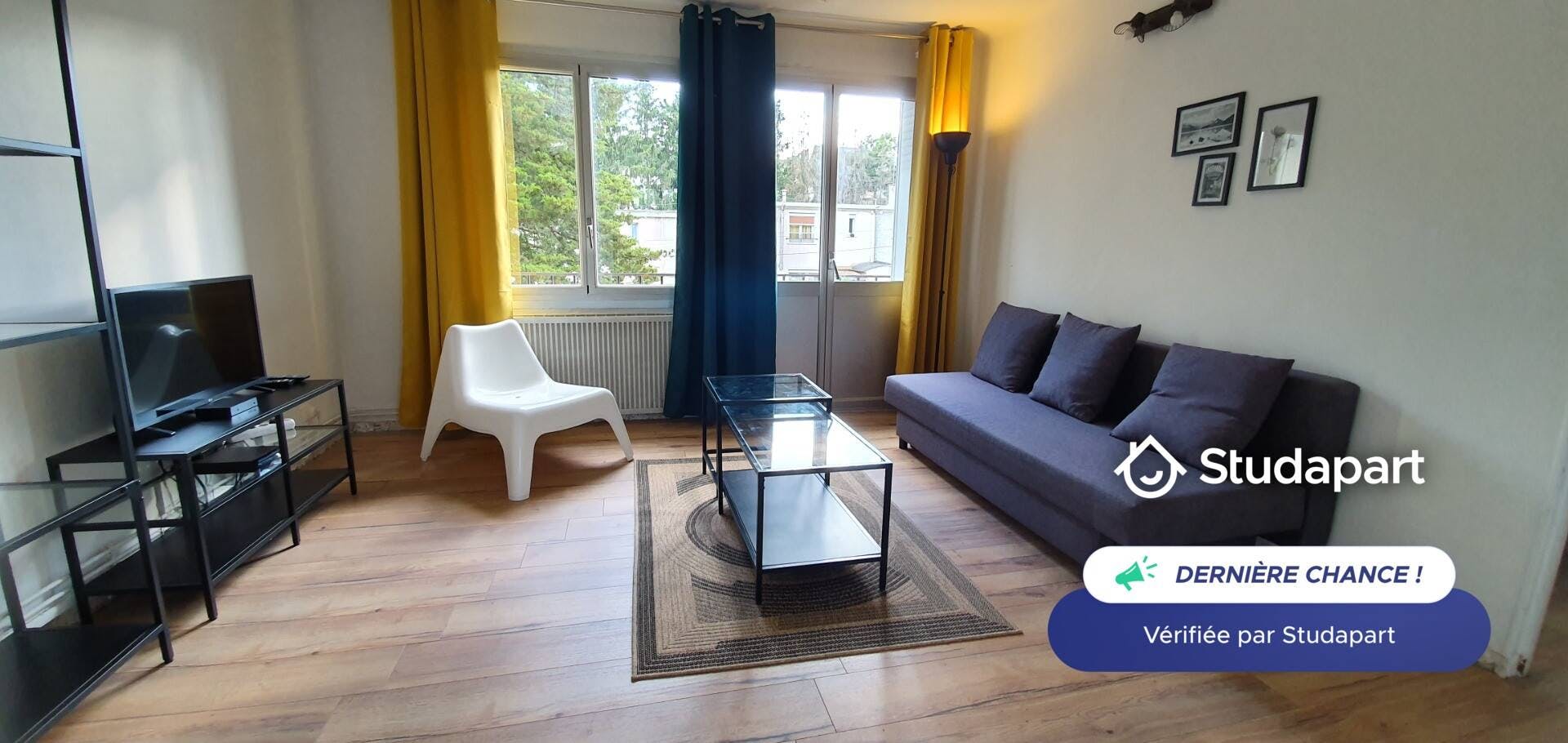 Квартира за оренду для 996 EUR на місяць у Vandœuvre-lès-Nancy, Rue d'Alsace