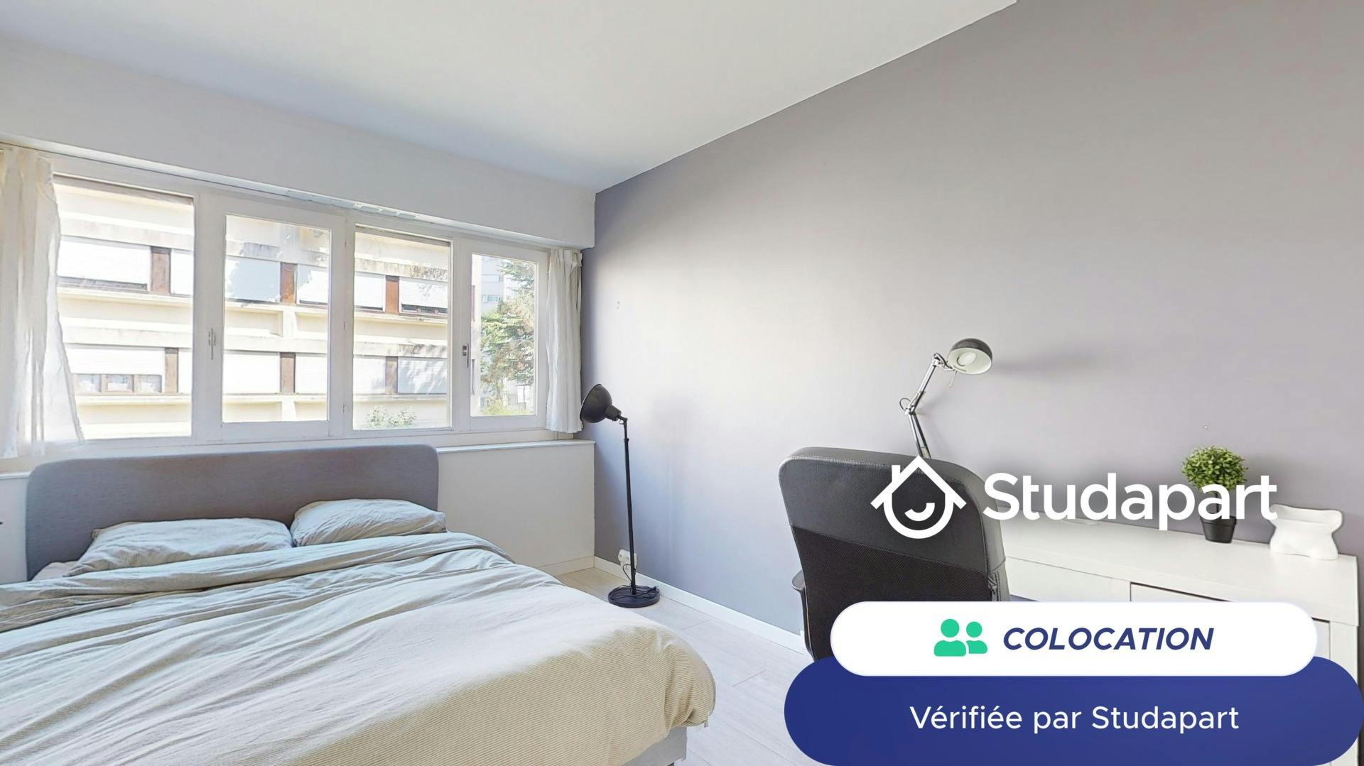 Cameră privată de închiriat pentru 530 EUR pe lună în Évry-Courcouronnes, Rue Alexandre Soljenitsyne