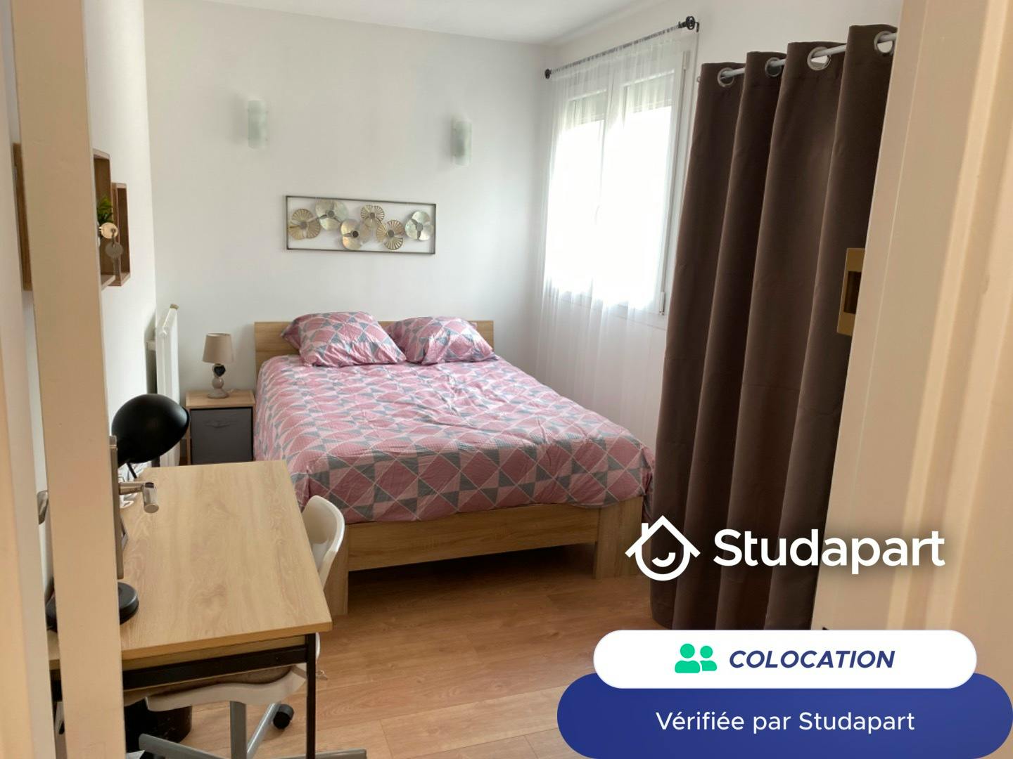 Private room for rent for €480 per month in Reims, Allée Pierre Grandremy