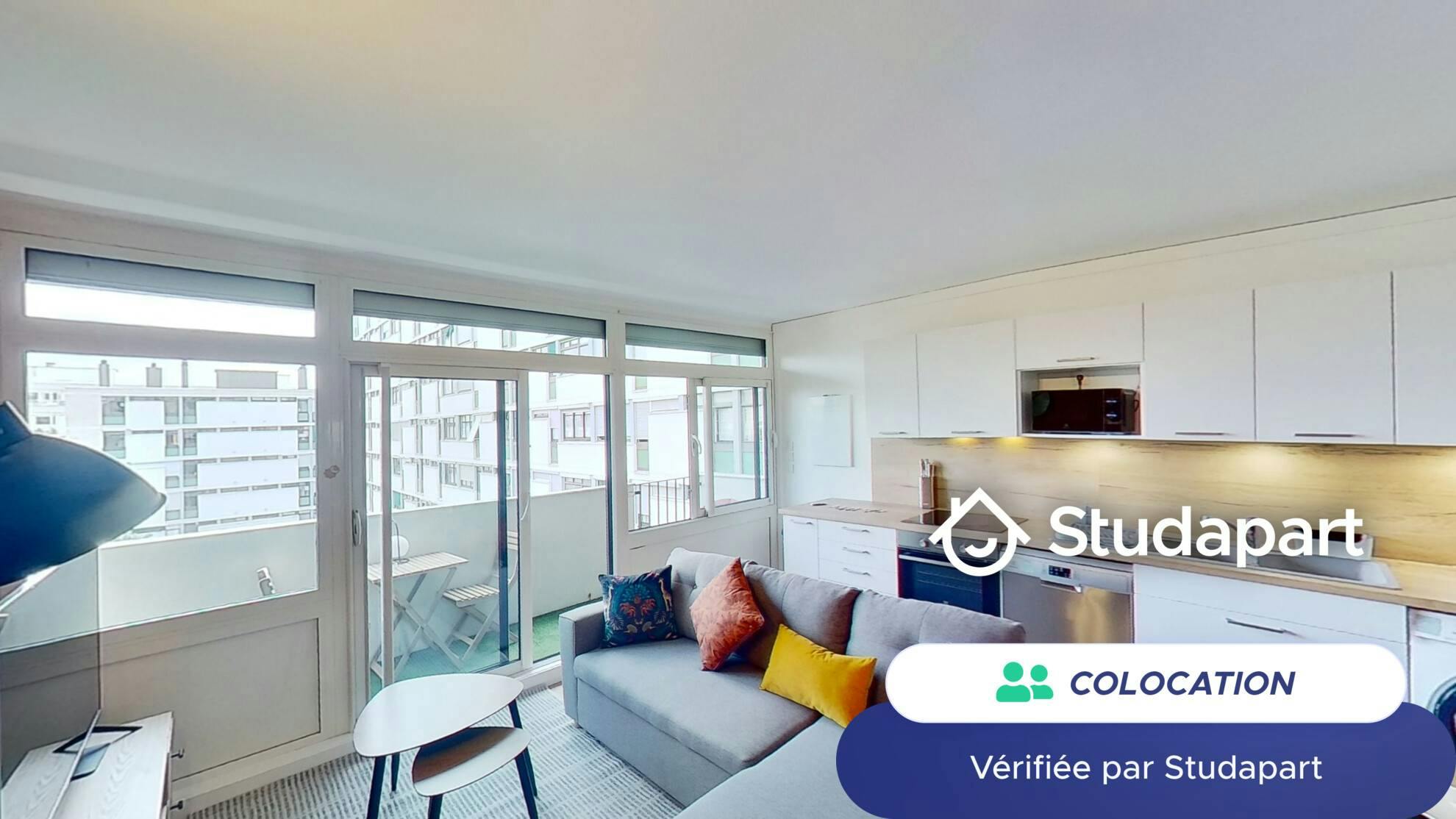 Private room for rent on Rue du Borrégo, Paris - Vue 4